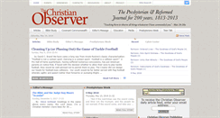 Desktop Screenshot of christianobserver.org